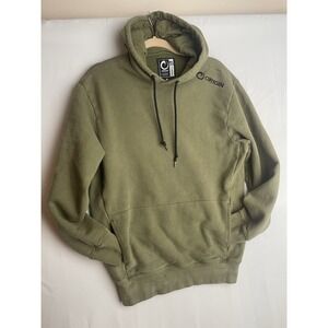 ORIGIN "The 100 Kilo" Men's M Green Hooded Sweatshirt Hoodie Retired USA